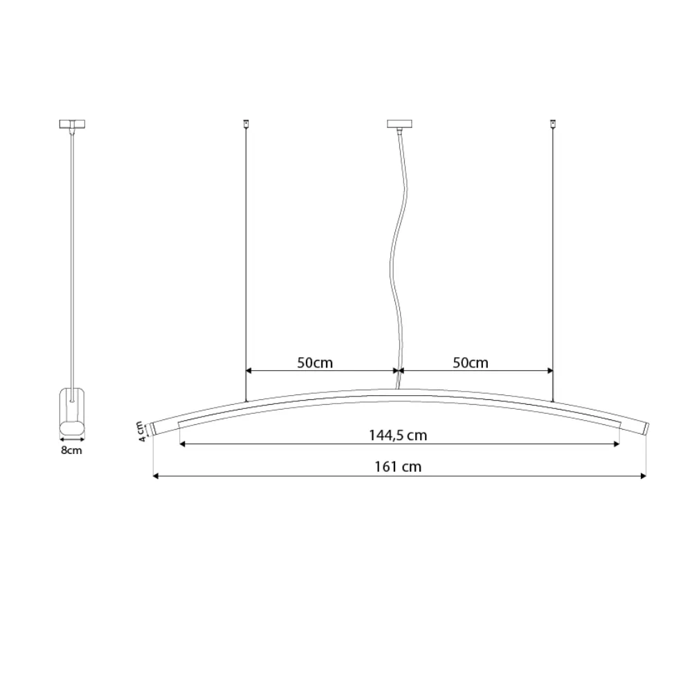 Luminária de Teto Solare - Ajuste do Ciclo Circadiano